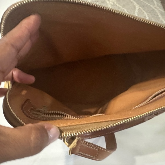 Celine Brown Leather Satchel - Picture 7 of 10